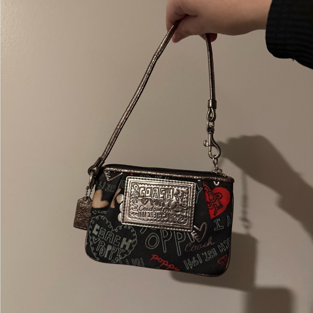 Coach poppi Wristlet